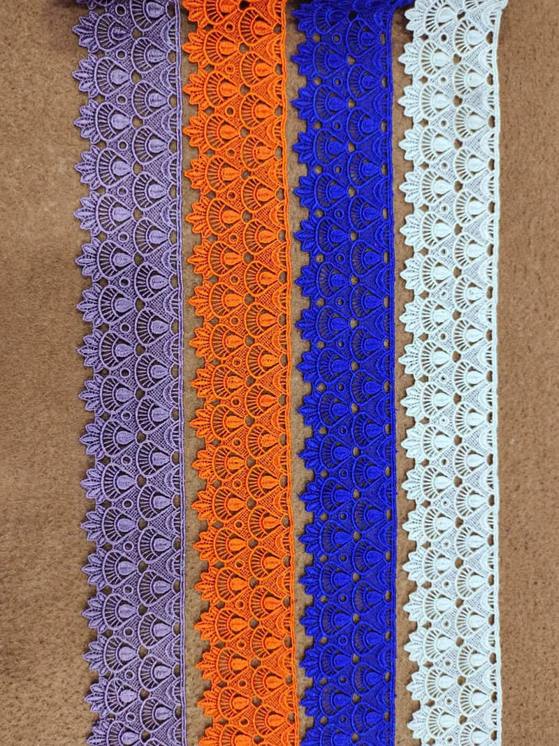 Medium Size Lace guipure lace design DL-M12, width about 2 – 5 cm (1 – 2 inches)