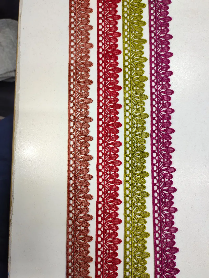 Medium Size Lace guipure lace design DL-M33, width about 2 – 5 cm (1 – 2 inches)