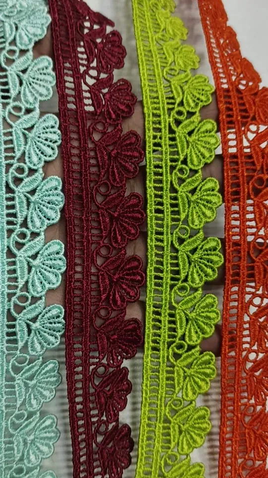Medium Size Lace guipure lace design MEDIUM-081, width about 2 – 5 cm (1 – 2 inches)