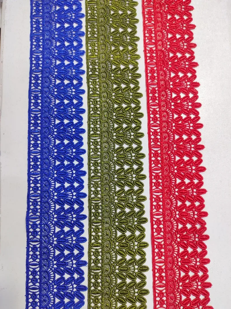 Medium Size Lace guipure lace design MEDIUM-100, width about 2 – 5 cm (1 – 2 inches)