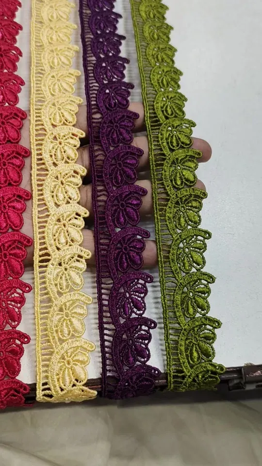 Medium Size Lace guipure lace design MEDIUM-133, width about 2 – 5 cm (1 – 2 inches)