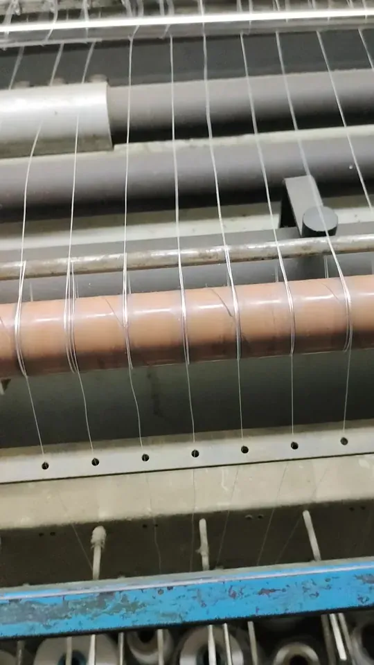 Guipure lace production on shuttle machines in Faisalabad