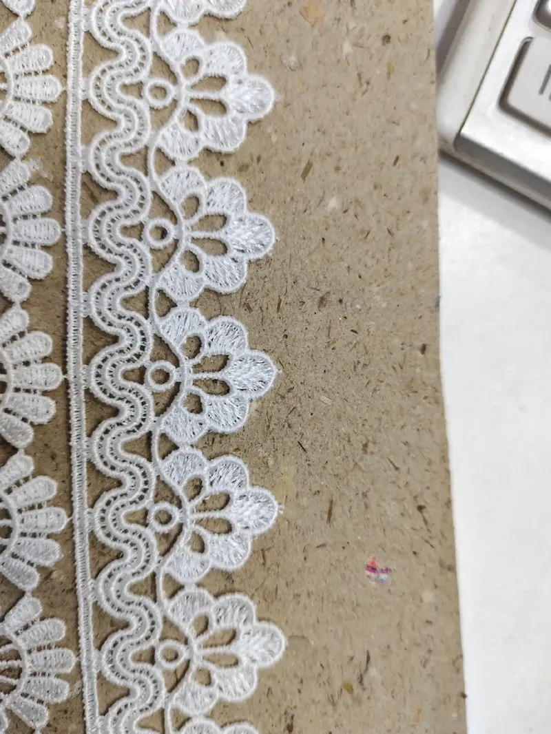 Scarf Lace guipure lace design SCARF-139, width 3 – 5 inches (about 8 – 12 cm)