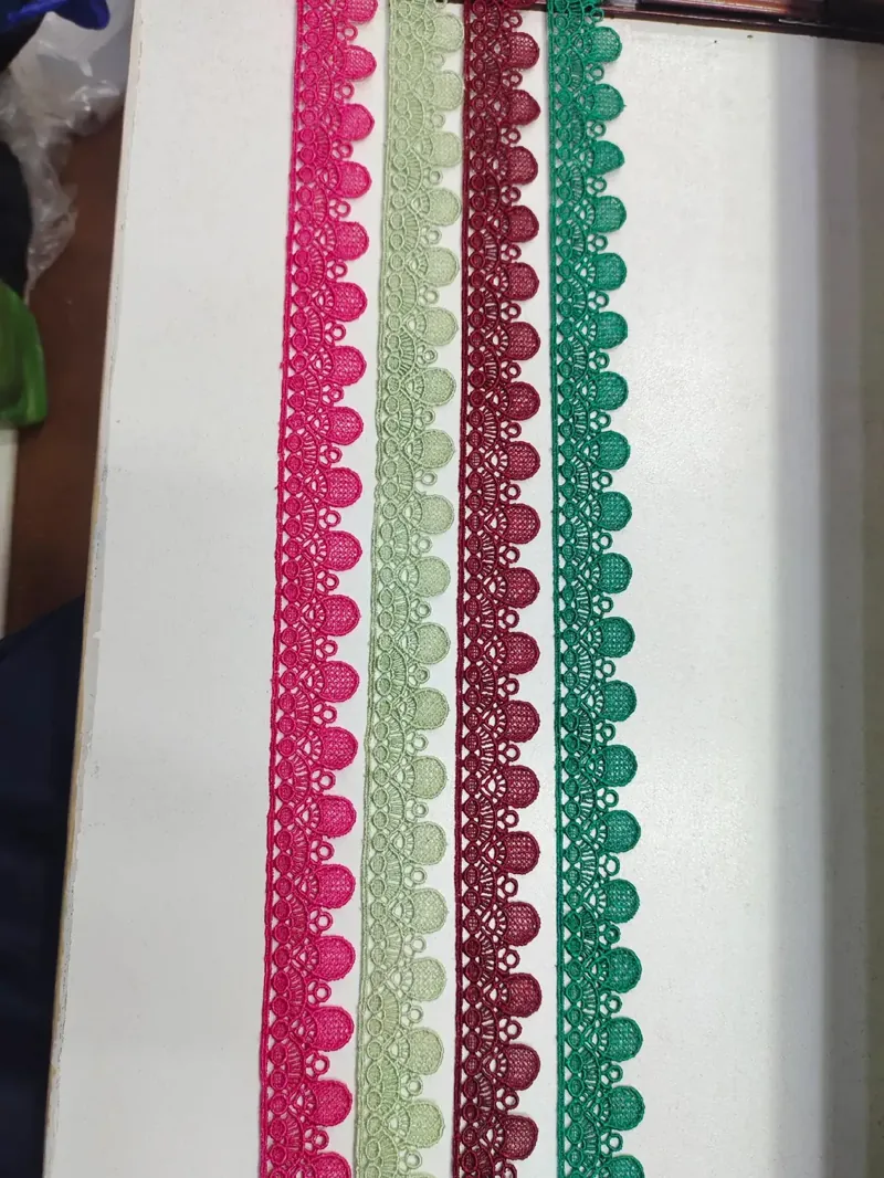 Zero Size Lace guipure lace design ZERO-099, width about 1 cm (under ½ inch)